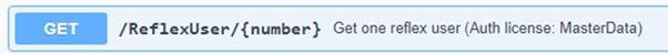 ReflexUser EndPoint